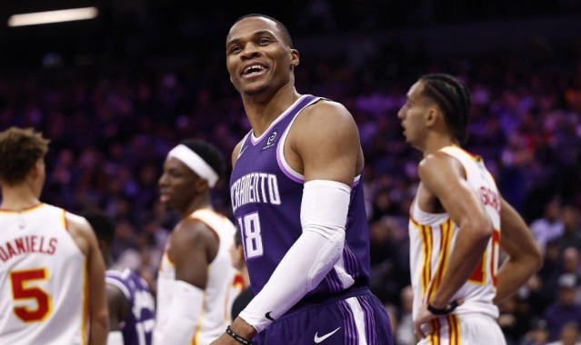 开云体育APP-承认了，威斯布鲁克带领国王队大胜湖人队后承认，很享受打老东家