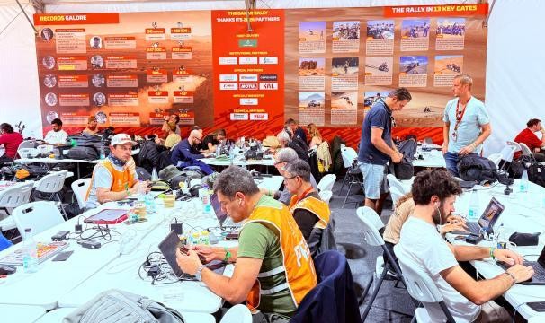 照片墙上的达喀尔拉力赛纪录